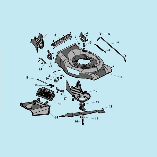 Дека и нож Champion LM5131 до 2019г.